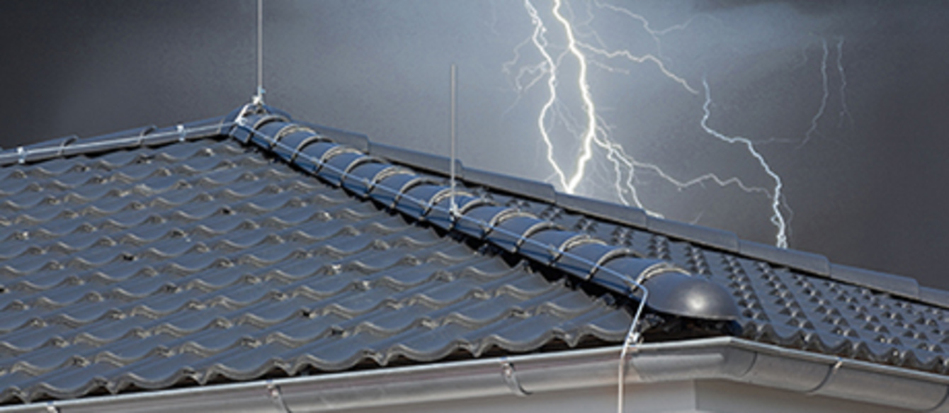 Äußerer Blitzschutz bei S&H Solar Energie in Böhmenkirch
